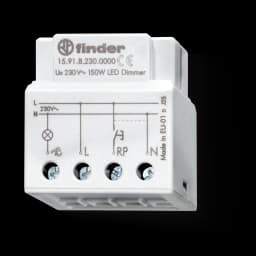 15 Serisi Elektronik Adım Rölesi ve Dimmer, Finder, Dimmer (Işık Kısıcı), -10…+50 °C (15.21: -10…+45 °C)