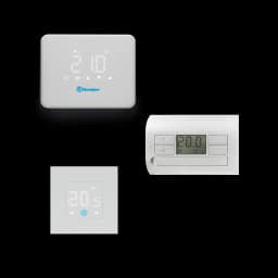 1T Serisi Termostatlar, Finder, Oda Termostatı, 5 A/250 V AC (dijital tipler); 16 A/250 V AC (1T.01)