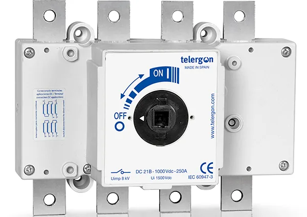 2-BOY S5000 DC, Telergon, DC Yük Ayırıcı, 500 / 630 A, 1500 V