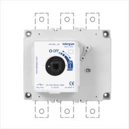 2-BOY S6000 DC, Telergon, DC yük ayırıcı, 1500 Vdc, 12 kV, 10 kA rms