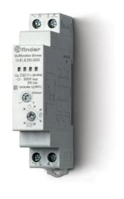 15 Serisi Elektronik Adım Rölesi ve Dimmer, Finder, Dimmer (Işık Kısıcı), IP 20