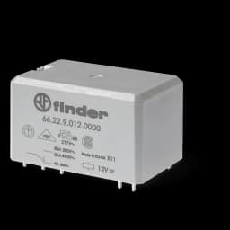 66 Serisi Güç Rölesi, Finder, 250 / 440 V AC, 7500 VA (NO), 6-240 V AC / 6-125 V DC