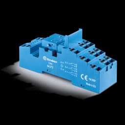 94 Serisi Soket ve Aksesuarlar (55 / 85 Serisi Röleler için), Finder, Panel, 35 mm ray (EN 60715) veya PCB