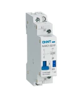 NJMC1 3P 16A 24V DC Darbe Akım Anahtarı, Chint, DIN ray montajlı 36 mm gövde