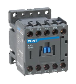 NXC-06M01/Z 3P 2,2kW 24V DC Mini Kontaktör 1NK, Chint, 400V AC-3'te 6 A ve 2,2 kW, 24 V DC bobin